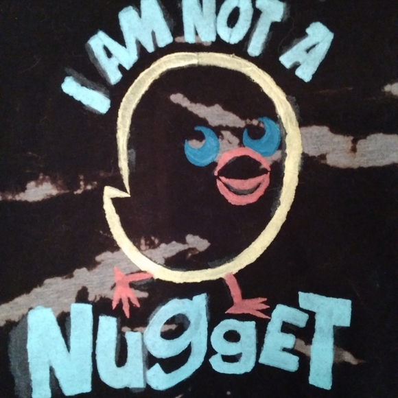 I AM NOT A NUGGET Tye Dye Tee - Picture 5 of 6